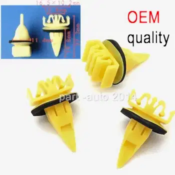 50x / 100x/ 500x OEM Задние колесные арки и молдинговые отделочные зажимы для некоторых Toyota RAV4 7549442010,7539542020