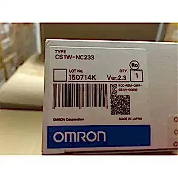 CS1W-NC233 Omron PLC Новый в коробке, запечатанный на заводе, Срочная доставка точечных товаров