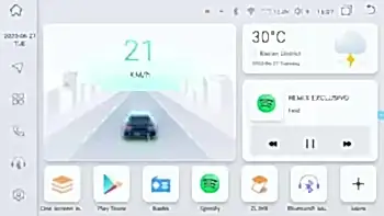 Автомобильный радиоприемник OSSURET Android для Ford Escape 2007-2012 Android Auto Stereo CarPlay Мультимедийный плеер 7862 Интеллектуальный аудио GPS