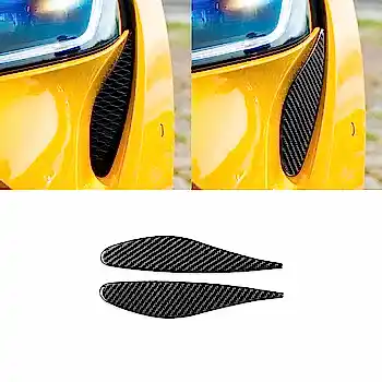 Декоративная наклейка на решетку вентиляции капота двигателя для Supra A90 2019 2020 2021 2022, аксессуары из углеродного волокна для внешней отделки автомобиля