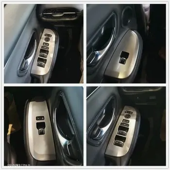 Для Honda HR-V HRV E:HEV LHD RHD 2021 2022 2023 кнопки переключения для межкомнатных дверей и окон, Обложка рамы, наклейка для стайлинга автомобиля