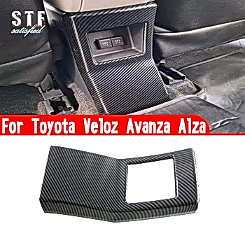 Для Toyota Veloz Avanza Alza 2022 2023, автомобильные аксессуары, задняя крышка вентиляционного отверстия для кондиционера, накладка, декоративные наклейки