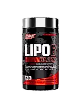 Жиросжигатель Nutrex Lipo 6 Black, 120 капсул