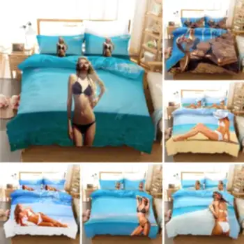 Комплект постельного белья ZJMZF из полиэстера/хлопка