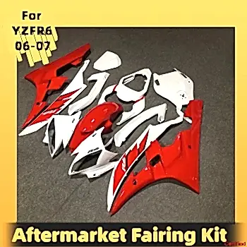 Лучший уникальный комплект обтекателей для Yamaha YZF-R6 06 07, ABS Prime, полный мотоцикл, настраиваемые обтекатели R6 2006 2007