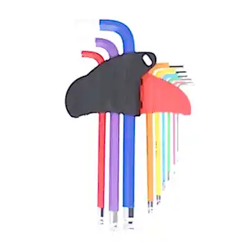 Набор шестигранных ключей CRV 9 шт.