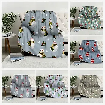 Пушистое плед одеяло из микрофибры