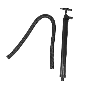 Ручной водяной насос Высокоэффективный многофункциональный износостойкий ручной трюмный насос для яхт Суда Рыбацкие лодки Байдарки Черный