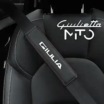 Чехол на ремень безопасности из искусственной кожи, ремень безопасности, наплечник, защитная накладка для Alfa Romeo GIULIA MITO Giulietta, автомобильные аксессуары